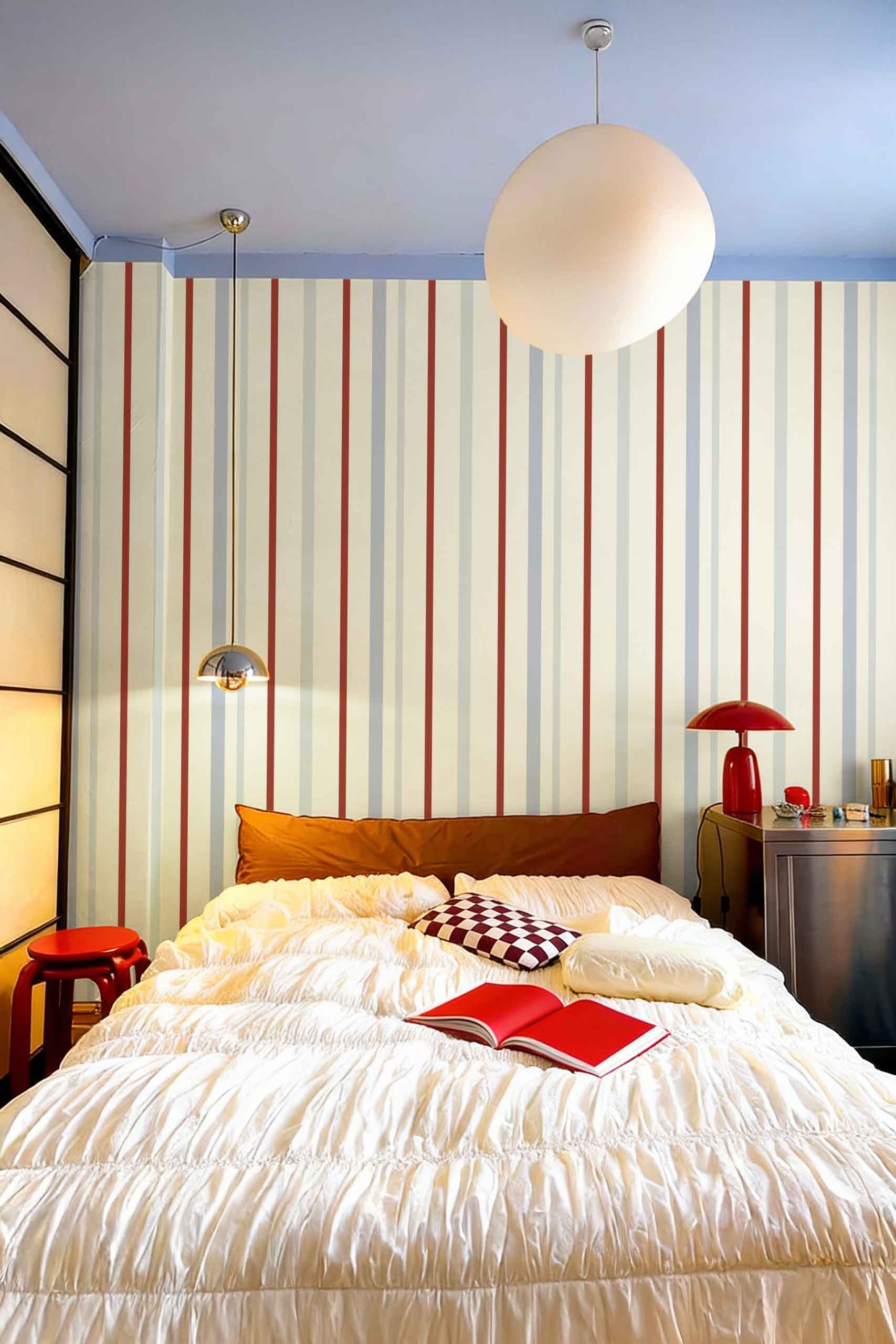 n788 bleu rouge chambre