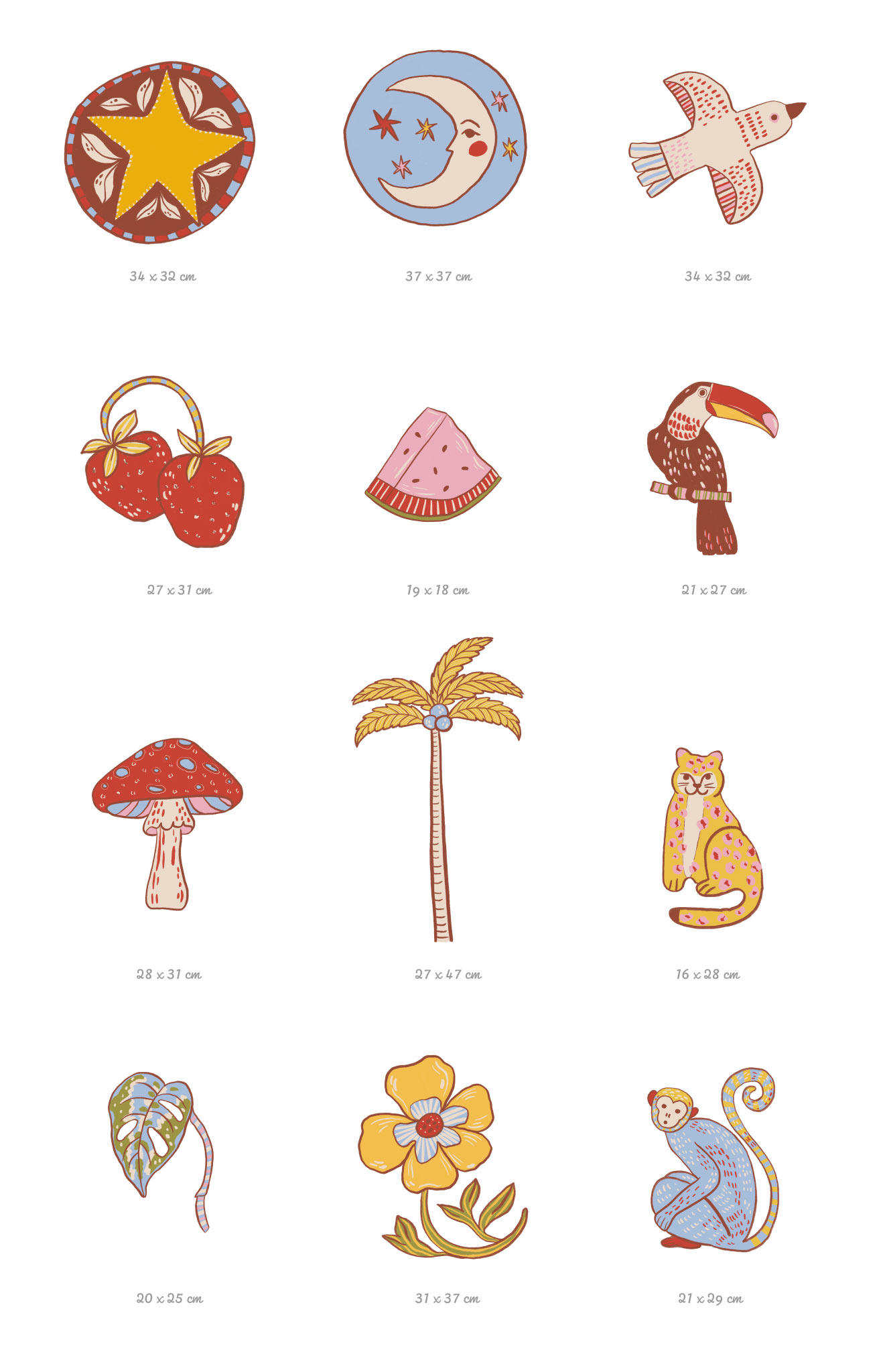 stickers-tropical-dibujos-medidas