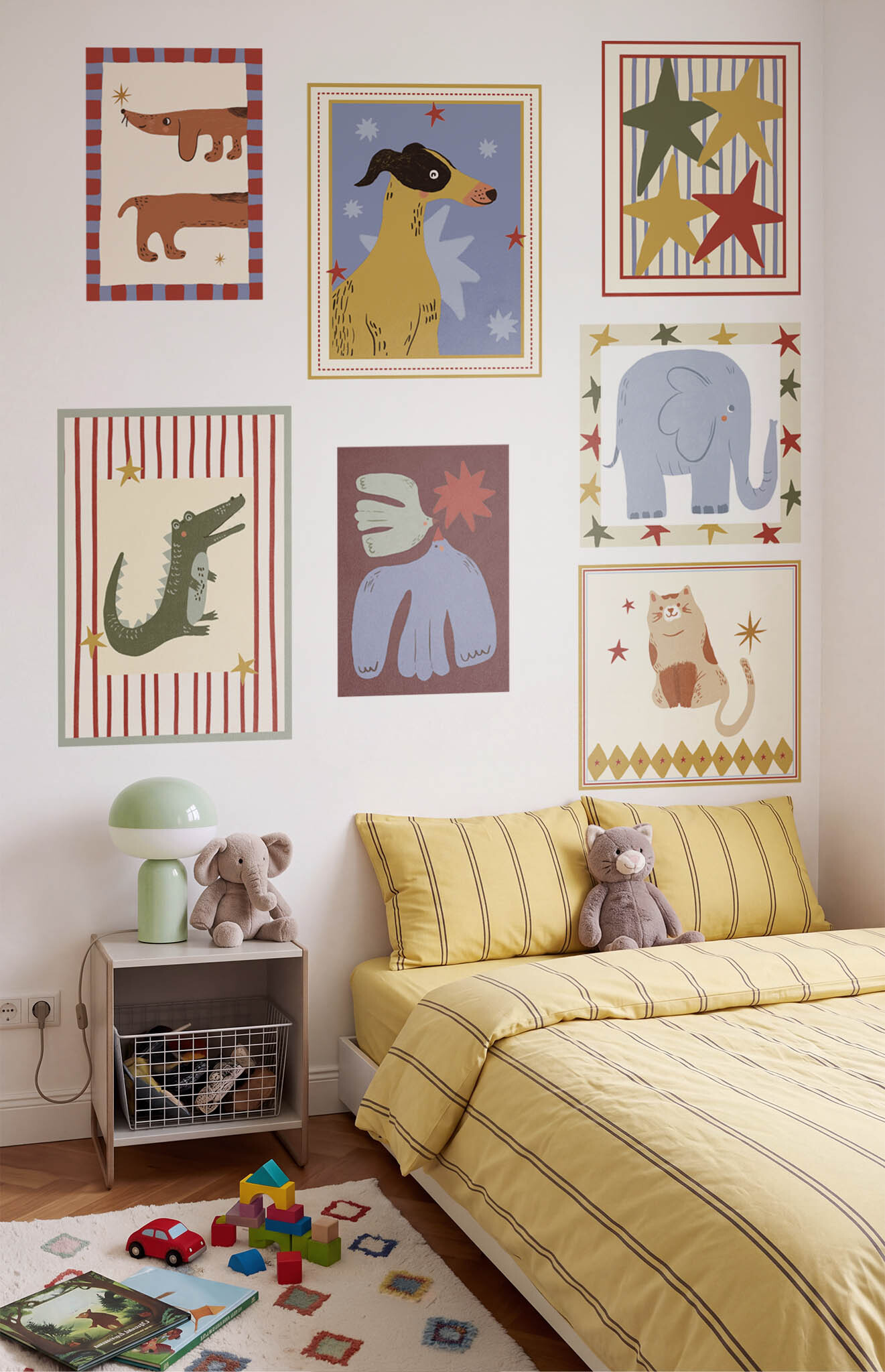 animales chambre