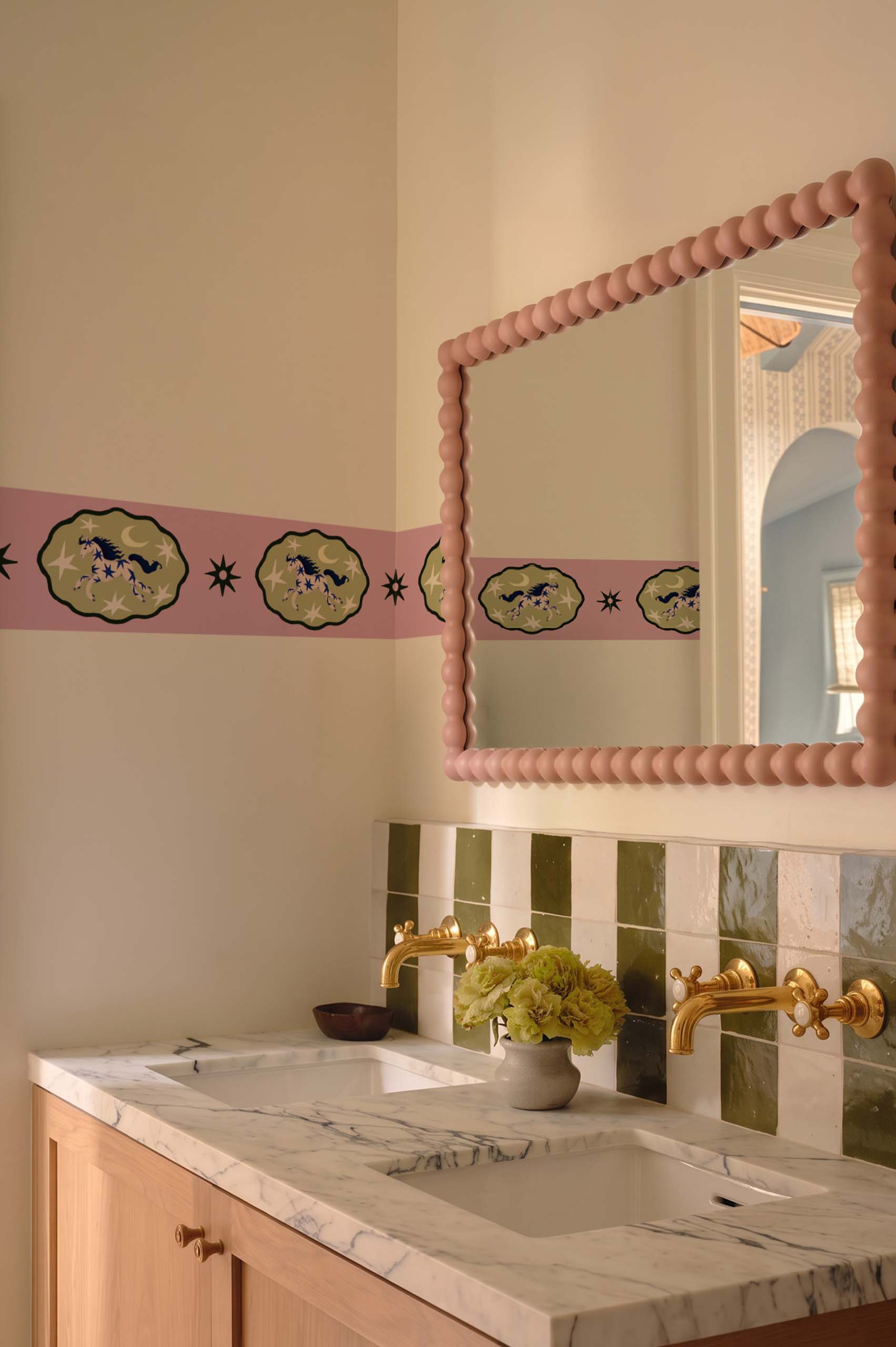 cheval rose WC copia