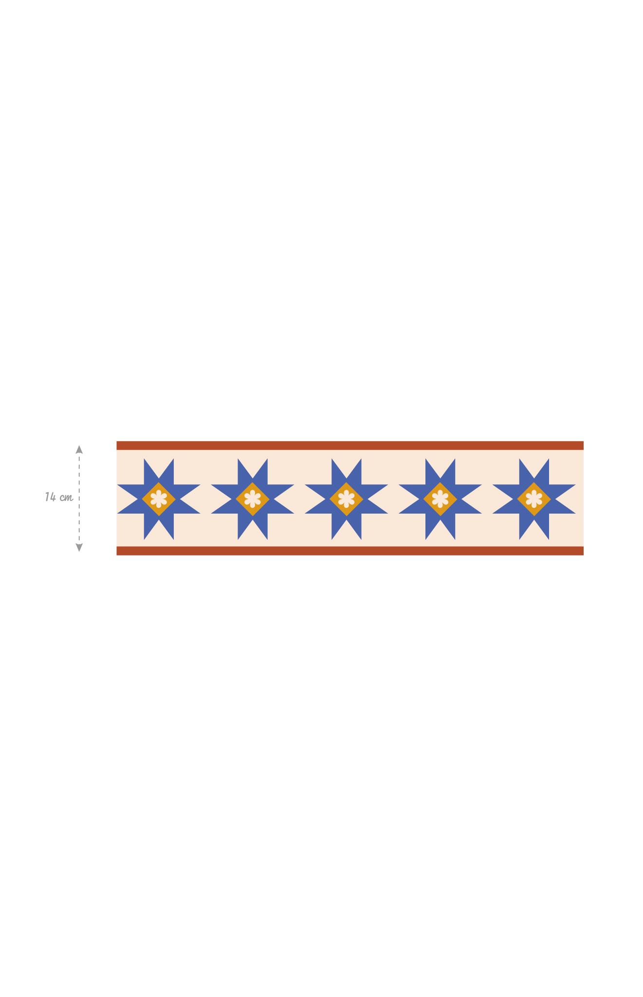 Estrella-Blue-Pattern