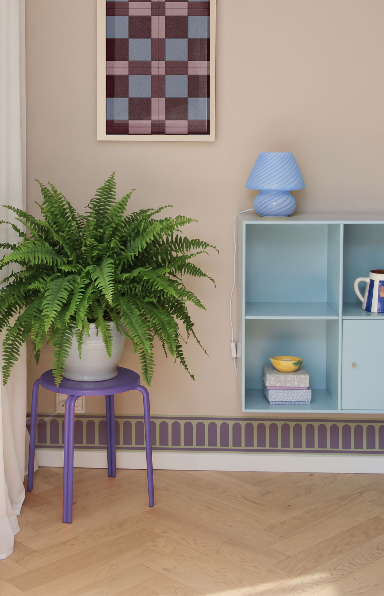 Living room4 purple